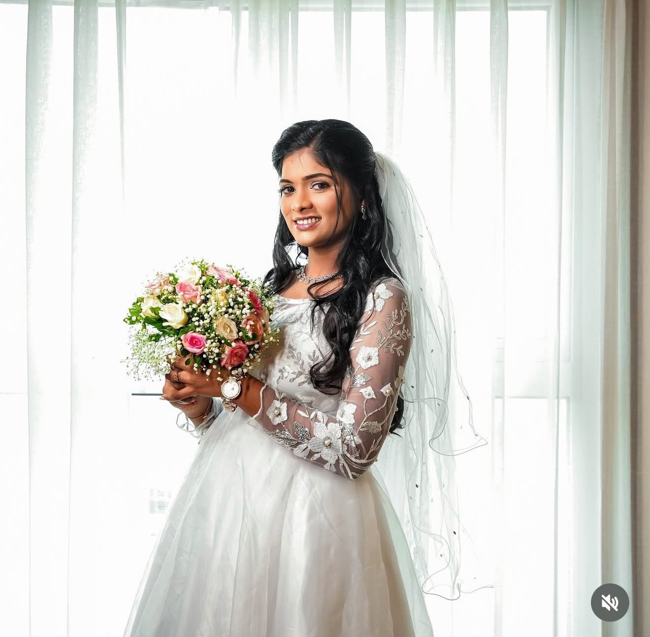 Christian bridal makeup by Anu Rotrico, Chennai
