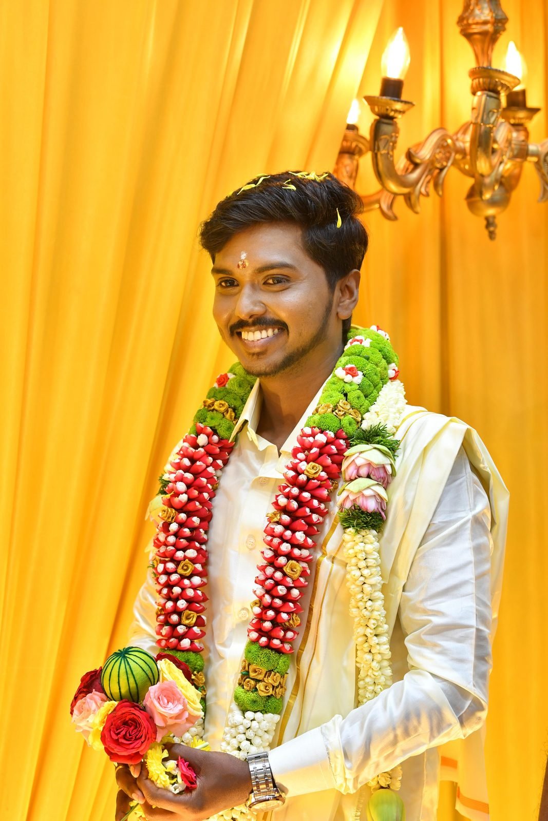 HD groom makeup by Anu Rotrico, Chennai