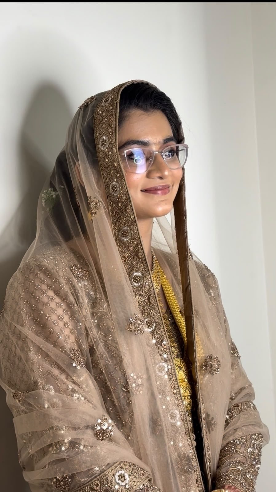 Muslim bridal makeup by Anu Rotrico, Chennai